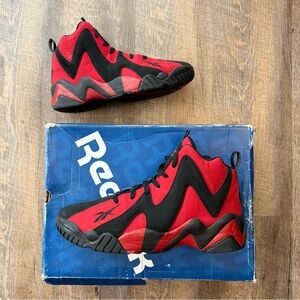Reebok Kamikaze 2 II Mid Blackflash Red Black Kemp